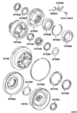 Planetary Gear, Reverse Piston & Counter Gear(Atm)