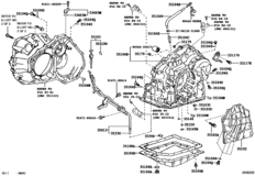 Transmission Case & Oil Pan (Atm)
