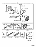Rear axle differential