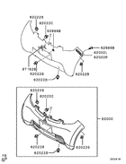 Front bumper & support