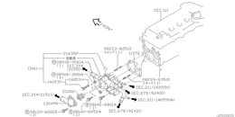 Water pump, cooling fan & thermostat