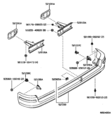 Rear Bumper & Bumper Stay