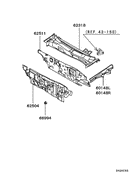 Front deck & insulator