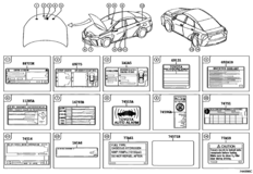 Caution Plate (Exterior & Interior)