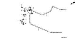 Purge control solenoid valve