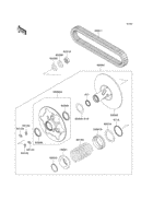Driven converter/drive belt