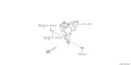 Steering gear mounting