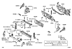 Front Fender Apron & Dash Panel