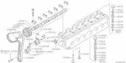 Camshaft & valve mechanism