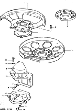 Upper oil seal housing
