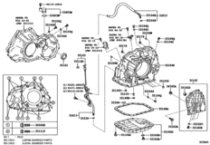 Transmission Case & Oil Pan (Atm)