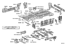 Rear Floor Panel & Rear Floor Member