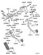 Brake & clutch pedal