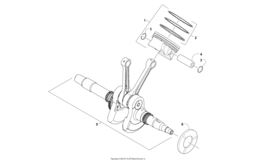 Crankshaft And Piston Assembly