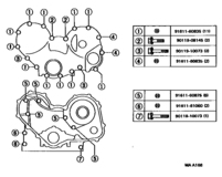 Timing Gear Cover & Rear End Plate