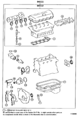 Engine Overhaul Gasket Kit