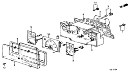 Speedometer component