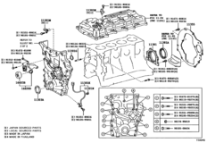 Timing Gear Cover & Rear End Plate