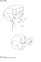 splash guard / bumper extension