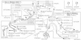 Power steering piping