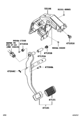 Brake Pedal & Bracket
