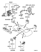 Switch & cigar lighter