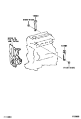 Timing Gear Cover & Rear End Plate