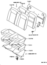 Rear Seat & Seat Track