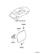 Fuel filler lid & lock