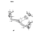 Differential gear mounting