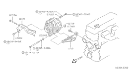 Alternator fitting