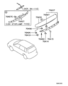 Rear garnish & moulding