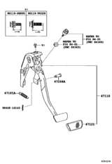 Brake Pedal & Bracket