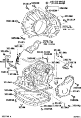 Transmission Case & Oil Pan (Atm)