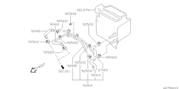 Heater piping