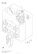 Передний тормозной суппорт (Gsx-R1000Zl3 E33)