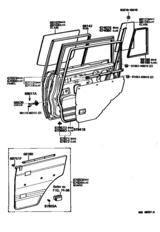 Rear Door Panel & Glass