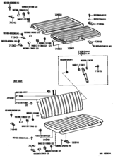 Rear Seat & Seat Track