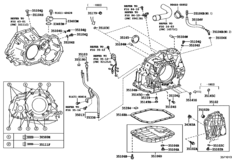 Transmission Case & Oil Pan (Atm)