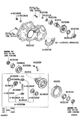 Front Axle Housing & Differential
