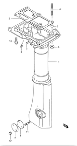 Driveshaft housing