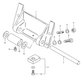 Cylinder support