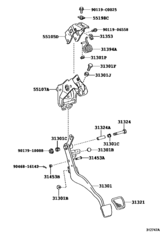 Clutch Pedal & Flexible Hose