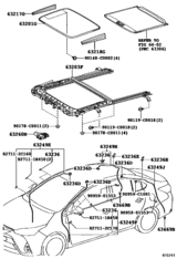 Roof Panel & Back Window Glass