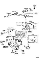 Front Axle Arm & Steering Knuckle