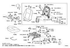 Front Seat & Seat Track