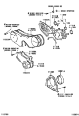 Timing Gear Cover & Rear End Plate