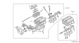 Bare & short engine
