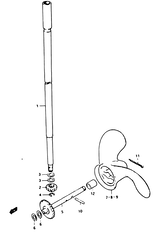 Transmission - propeller