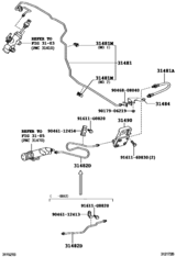 Clutch Pedal & Flexible Hose